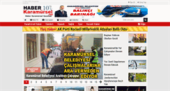 Desktop Screenshot of haberkaramursel.net