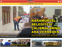 Tablet Screenshot of haberkaramursel.net